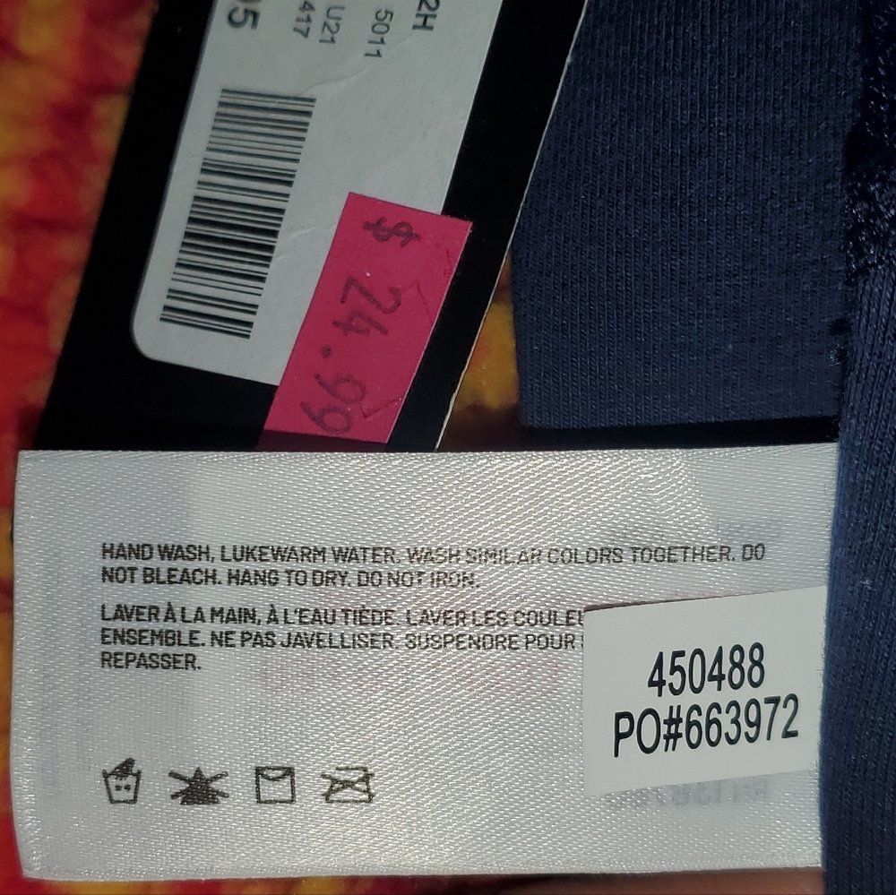 [42H] ti Voglio ~ Cotton Wirefree - NWT Navy Bra Blue with Lace detail - Picture 8 of 11
